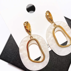 Earring|Geometric irregular metal stud earrings